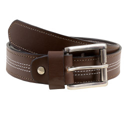 Wayne Brown Leather Belt