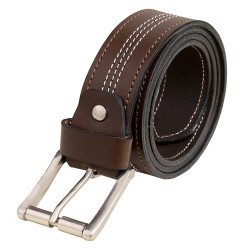 Wayne Brown Leather Belt