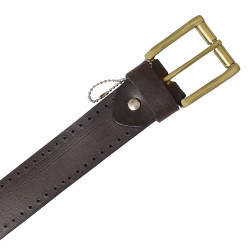 Marco Black Leather Belt